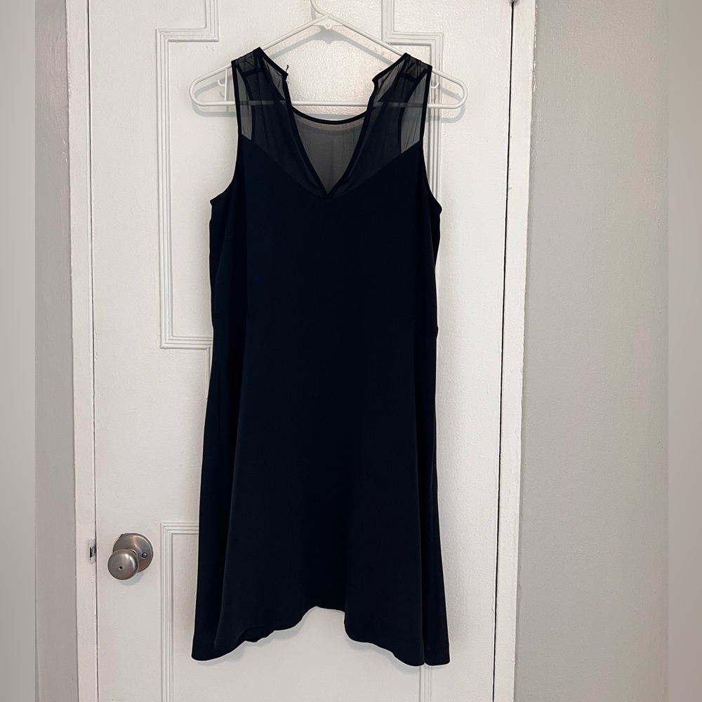 100% silk A-line Madewell dress